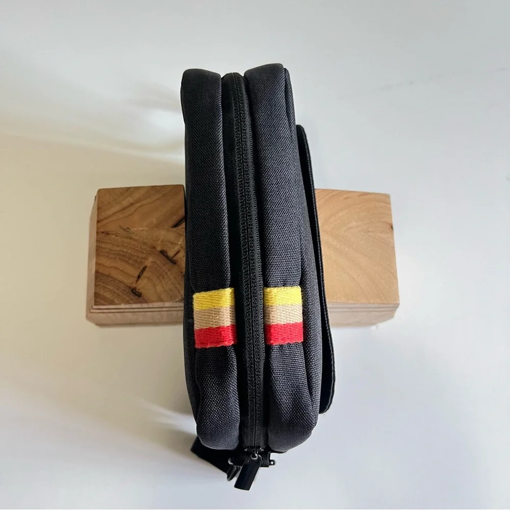 Ternx Gray Baby Wipe Bag with Straps to connect to stroller, diaper bag or more